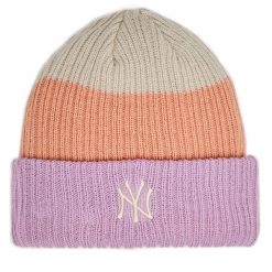 Czapka New Era. Czerwone czapki i kapelusze damskie New Era, na zimę, bez wzorów. Za 149.99 zł.