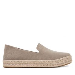 Espadryle Toms. Brązowe espadryle damskie Toms, bez wzorów, bez obcasa, bez zapięcia. Za 389.99 zł.