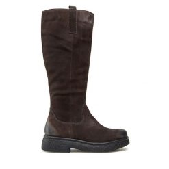 Kozaki Lasocki. Szare kozaki damskie Lasocki, bez obcasa, na płaskiej podeszwie. Za 279.99 zł.