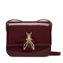 Torebka Patrizia Pepe. Brązowe listonoszki damskie Patrizia Pepe, bez wzorów, bez dodatków. Za 1,129.00 zł.