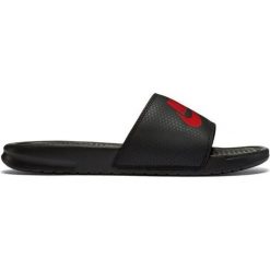 Nike Klapki męskie Benassi Just Do It czarno-czerwone r. 40 (343880-060). Klapki męskie marki Nike. Za 185.99 zł.