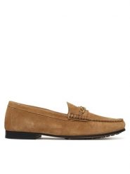 Tommy Hilfiger Mokasyny Th Chain Suede Loafer FW0FW09327 Brązowy. Brązowe mokasyny damskie Tommy Hilfiger, ze skóry. Za 569.99 zł.