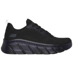 Buty sportowe sneakersy damskie Skechers Bobs B Flex. Czarne obuwie sportowe damskie Skechers, bez wzorów. Za 289.00 zł.
