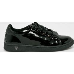 Guess Jeans - Buty. Czarne obuwie sportowe damskie Guess Jeans, z gumy. W wyprzedaży za 349.90 zł.