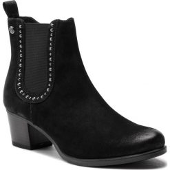 Botki CAPRICE - 9-25323-21 Black Nubuc 008. Kozaki damskie Caprice. W wyprzedaży za 229.00 zł.