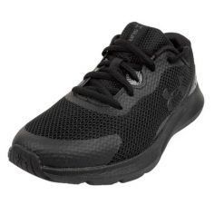 Damskie Buty Sportowe Z Logo. Czarne obuwie sportowe damskie Under Armour, bez wzorów, z gumy, trekkingowe. Za 229.99 zł.