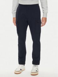Napapijri Spodnie materiałowe M-Broc NP0A4IK3 Granatowy Regular Fit. Niebieskie spodnie materiałowe męskie Napapijri, l, bez wzorów, z materiału. Za 299.99 zł.
