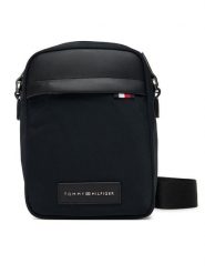 Tommy Hilfiger Saszetka Th Nylon Mini Reporter AM0AM13618 Czarny. Czarne saszetki męskie Tommy Hilfiger, z materiału. Za 309.99 zł.