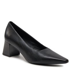 Czółenka Vagabond Shoemakers. Czarne czółenka damskie Vagabond Shoemakers, bez wzorów, bez obcasa, bez zapięcia. Za 319.99 zł.