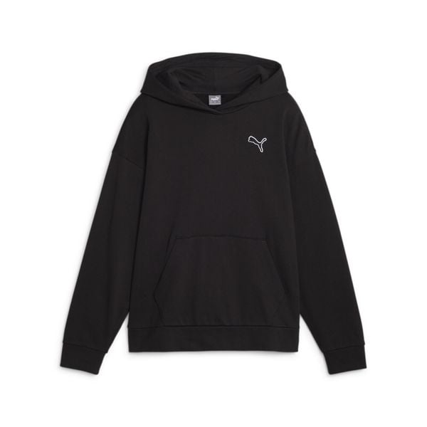 Damska bluza Better Essentials z kapturem PUMA Black. Czarne bluzy damskie Puma, s, bez wzorów, z bawełny, z kapturem. Za 160.10 zł.