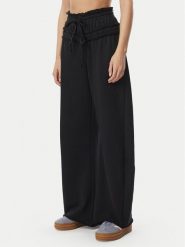 Adidas Spodnie dresowe Sst Double Waisted KS9235 Czarny Relaxed Fit. Czarne spodnie dresowe damskie Adidas, xl, bez wzorów, z bawełny. Za 349.99 zł.
