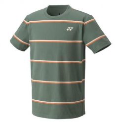Koszulka sportowa męska Yonex CT166784996. Zielone koszulki sportowe męskie YONEX, l, bez wzorów, z materiału, bez kołnierzyka, bez ramiączek, na fitness i siłownię. Za 295.00 zł.