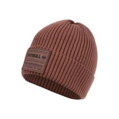 Czapka męska Pitbull zimowa Silvas Angel. Brązowe czapki i kapelusze męskie PITBULL, na jesień, bez wzorów. Za 59.00 zł.