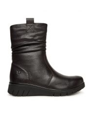 Caprice Botki 9-26455-45 Brązowy. Brązowe botki damskie Caprice, ze skóry, bez obcasa, na płaskiej podeszwie, bez zapięcia. Za 589.99 zł.