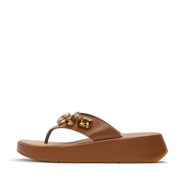 Klapki damskie FitFlop F-Mode Ultra. Szare klapki damskie FIT FLOP, bez wzorów, z materiału, eleganckie, bez obcasa. Za 822.00 zł.