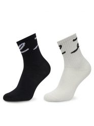 KARL LAGERFELD Skarpety długie A4W47017 Czarny. Czarne skarpety damskie KARL LAGERFELD, bez wzorów, z bawełny. Za 169.99 zł.