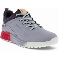 Adidasy ECCO Golf S-three, Kobiety. Szare obuwie sportowe damskie ecco, bez wzorów, ze skóry, na fitness i siłownię. W wyprzedaży za 490.00 zł.