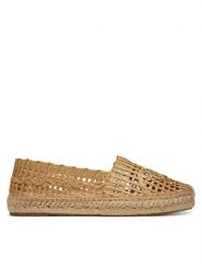 Weekend Max Mara Espadryle 2515521135670 Beżowy. Brązowe espadryle damskie Weekend Max Mara, bez wzorów, z tworzywa sztucznego, bez obcasa, bez zapięcia. Za 719.99 zł.