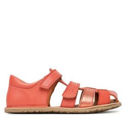 Sandały Froddo. Pomarańczowe sandały dziewczęce Froddo, bez zapięcia. Za 259.99 zł.