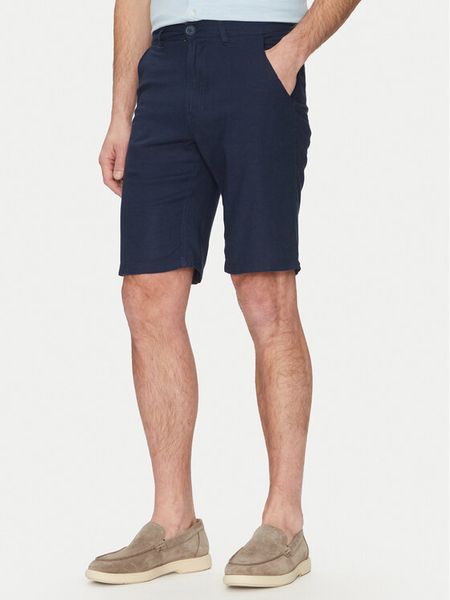 Blend Szorty materiałowe 20717870 Granatowy Regular Fit. Niebieskie szorty męskie Blend, m, bez wzorów, z materiału. Za 129.99 zł.