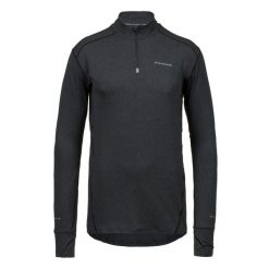 Bluza do biegania męska Endurance Tune Melange. Czarne koszulki sportowe męskie Endurance, m, bez wzorów, bez kołnierzyka, bez ramiączek, do biegania. Za 139.99 zł.