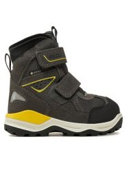 ECCO Śniegowce Snow Mountain 71026261047 Szary. Szare buty zimowe chłopięce ecco, bez wzorów, z nubiku, bez zapięcia. Za 499.99 zł.