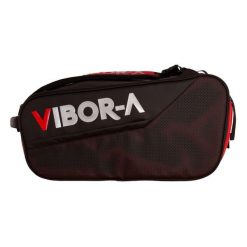 Torba Padel Vibor-a Technic czarno-czerwona. Czarne torby sportowe męskie VIBORA, bez wzorów, z materiału, małe. Za 341.15 zł.