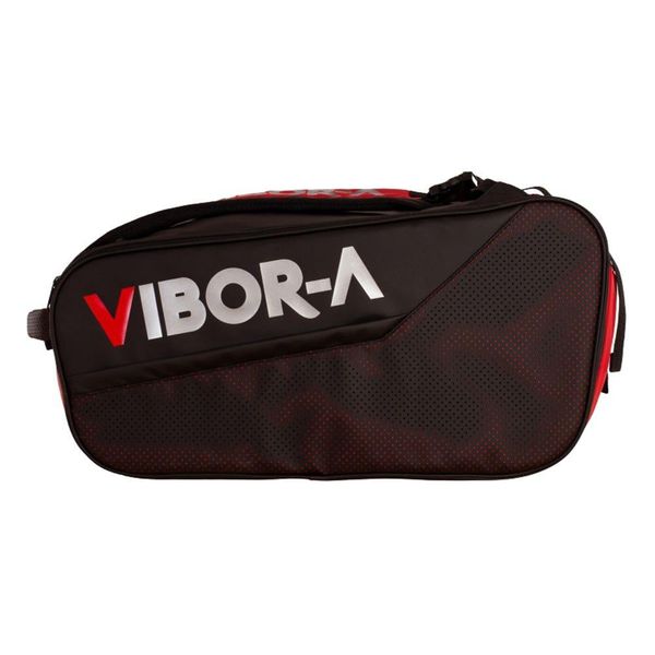 Torba Padel Vibor-a Technic czarno-czerwona. Czarne torby sportowe męskie VIBORA, bez wzorów, z materiału, małe. Za 341.15 zł.