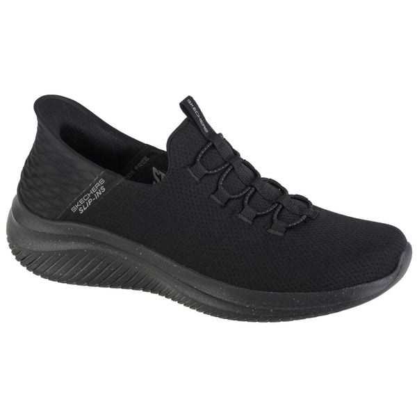 Buty do chodzenia męskie, Skechers Ultra Flex 3.0 - Right Away. Czarne buty sportowe męskie Skechers, bez zapięcia, trekkingowe. Za 389.99 zł.
