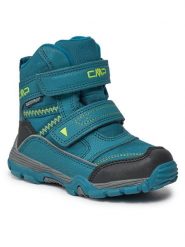 CMP Śniegowce Pyry Snow Wp 38Q4514 Granatowy. Niebieskie buty zimowe chłopięce CMP, bez wzorów, ze skóry, bez zapięcia. Za 269.99 zł.