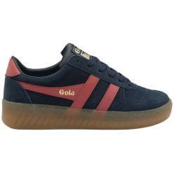 Sneakersy damscy Gola Grandslam Suede Trainer. Brązowe obuwie sportowe damskie Gola, bez wzorów. Za 453.50 zł.