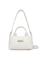 Valentino Torebka Dione Re VBS9U806 Biały. Białe torebki do ręki damskie Valentino, bez wzorów, ze skóry, bez dodatków. Za 549.99 zł.