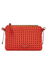 Gianni Chiarini Torebka Fiore BS 11565 WVNG Koralowy. Pomarańczowe listonoszki damskie Gianni Chiarini, bez wzorów, ze skóry, bez dodatków. Za 509.99 zł.