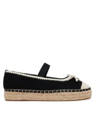 Guess Espadryle FLJJON FAB02 Czarny. Czarne espadryle damskie Guess, z aplikacjami, z materiału, bez obcasa, bez zapięcia. Za 319.99 zł.
