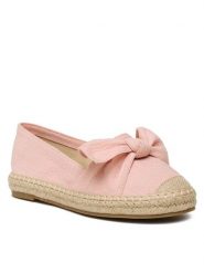 DeeZee Espadryle WS714-102 Różowy. Czerwone espadryle damskie DeeZee, bez wzorów, z materiału, bez obcasa, bez zapięcia. Za 82.99 zł.