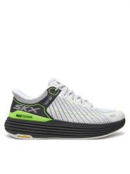 Skechers Buty do biegania Max Cushioning Suspension 220936 Biały. Białe buty sportowe męskie Skechers, z materiału, bez zapięcia, do biegania. Za 419.99 zł.