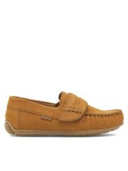 Lasocki Kids Mokasyny ITY CI12-ITY-01(III)CH Brązowy. Brązowe półbuty chłopięce Lasocki Kids, bez wzorów, z nubiku, bez zapięcia. Za 119.99 zł.