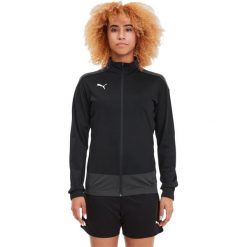 Kurtka Puma Teamgoal 23 Training Jacket W, Kobiety. Czarne kurtki sportowe damskie Puma, bez wzorów, z poliesteru, bez kaptura, do piłki nożnej. Za 290.00 zł.