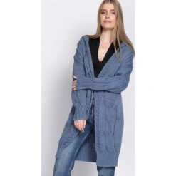 Granatowy Kardigan Between Love. Kardigany damskie marki bonprix. Za 59.99 zł.