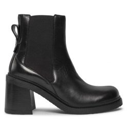 Botki See By Chloé. Czarne botki damskie See By Chloé, bez obcasa, na słupku, bez zapięcia. Za 2,389.00 zł.