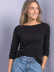 Street One koszulka z długim rękawem Kobiety Bawełna (100%) niebieski|szary, 36. Niebieskie t-shirty damskie Street One, bez wzorów, z bawełny, street, bez kołnierzyka. Za 149.95 zł.