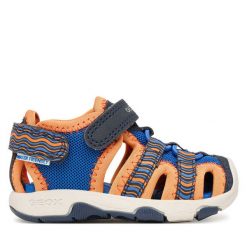 Sandały Geox. Sandały chłopięce Geox, bez zapięcia. Za 229.99 zł.