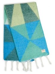 Barts szalik tkany - Kristinn Kobiety Sztuczne włókno niebieski|zielony, ONE SIZE. Niebieskie szaliki i chusty damskie Barts, bez wzorów, z włókna. Za 159.95 zł.