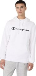 Champion Bluza męska Champion Hooded Sweatshirt biała 221917 WW001 XL. Białe bluzy męskie Champion, m, bez wzorów, bez kaptura. Za 259.95 zł.