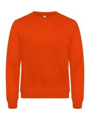 Clique Miami Roundneck Bluza z bawełny z recyklingiem - Pomarańczowa. Brązowe bluzy męskie CLIQUE, xl, bez wzorów, z bawełny, bez kaptura. Za 165.72 zł.