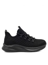 Sprandi Sneakersy CP66-23701(IV)CH Czarny. Czarne buty sportowe chłopięce Sprandi, bez wzorów, z materiału, bez zapięcia. Za 69.99 zł.