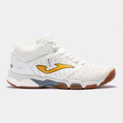 Buty do chodzenia męskie Joma Vblock 2202. Białe buty sportowe męskie Joma, bez zapięcia, do siatkówki. Za 279.99 zł.