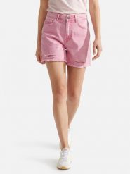 Noisy May Dżinsowe szorty - NMPolly Olesia Kobiety Bawełna (100%) różowy, XS. Czerwone szorty damskie Noisy may, uniwersalny, bez wzorów, z bawełny. Za 139.95 zł.
