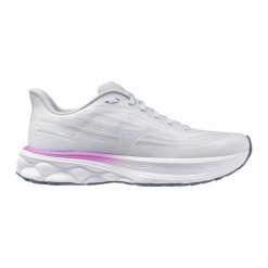 Damskie buty do biegania Mizuno Wave Skyrise 7. Białe obuwie sportowe damskie Mizuno, bez wzorów, do biegania, mizuno wave. Za 419.99 zł.
