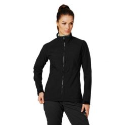 Kurtka damska Helly Hansen paramount softshel. Czarne kurtki damskie Helly Hansen, xs, bez wzorów, bez kaptura, trekkingowe. Za 534.85 zł.